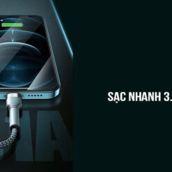 Cáp Sạc 3 Đầu Remax Bọc Dù Chống Rối Dài 1m