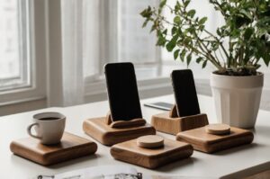 giá đỡ điện thoại bằng gỗ đẹp nhất