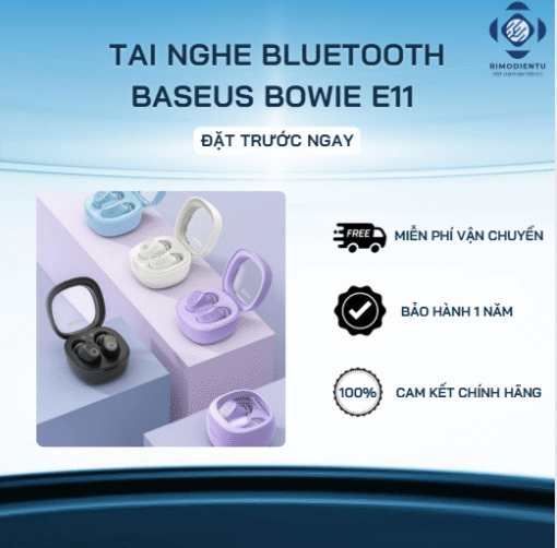 Tai nghe Bluetooth Baseus Bowie E11