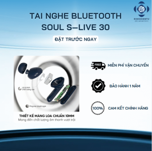 Tai nghe Bluetooth SOUL S‑LIVE 30