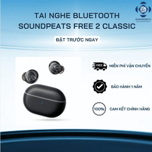 tai nghe bluetooth soundpeats free 2 classic