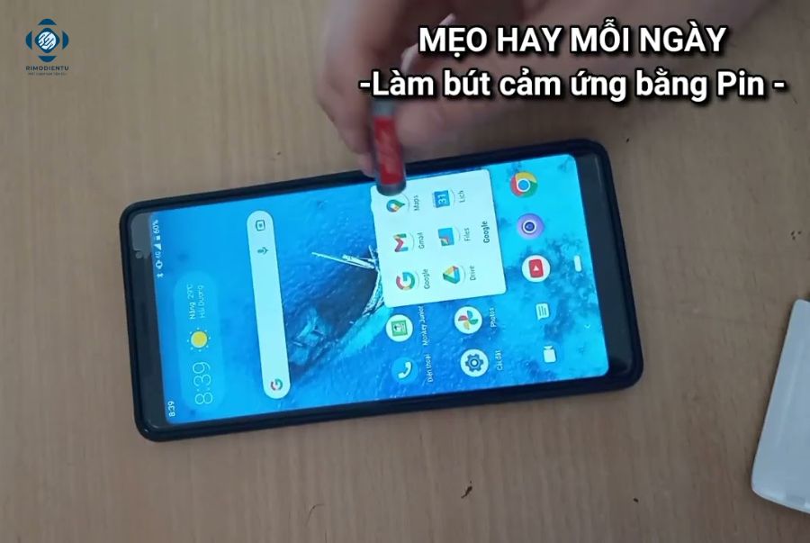 cách làm bút cảm ứng