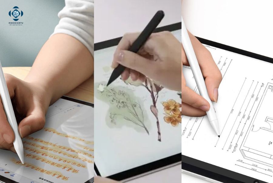 đối tượng dùng bút cảm ứng đầu nhỏ giá rẻ