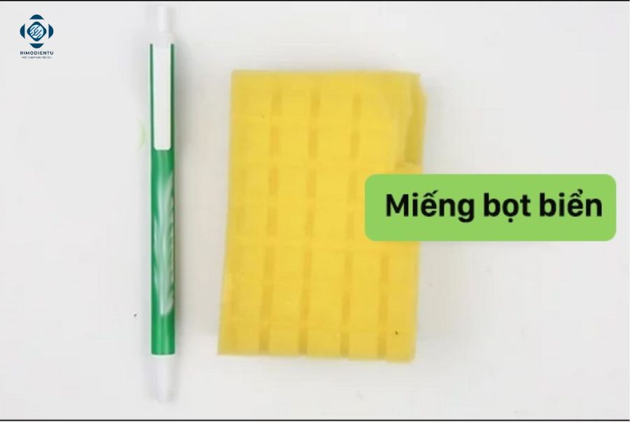 cách tạo bút cảm ứng bằng bọt biển